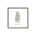 Picture of Be Brave Little Bear _GroupedProduct_Square_Mini_ _GroupedProduct_Square_Canvas_Framed_