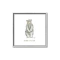 Picture of Be Brave Little Bear _GroupedProduct_Square_Mini_ _GroupedProduct_Square_Canvas_Framed_