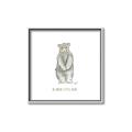 Picture of Be Brave Little Bear _GroupedProduct_Square_Mini_ _GroupedProduct_Square_Canvas_Framed_