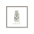 Picture of Be Brave Little Bear _GroupedProduct_Square_Mini_ _GroupedProduct_Square_Canvas_Framed_