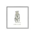 Picture of Be Brave Little Bear _GroupedProduct_Square_Mini_ _GroupedProduct_Square_Canvas_Framed_