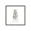 Picture of Be Brave Little Bear _GroupedProduct_Square_Mini_ _GroupedProduct_Square_Canvas_Framed_