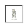 Picture of Be Brave Little Bear _GroupedProduct_Square_Mini_ _GroupedProduct_Square_Canvas_Framed_