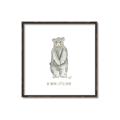 Picture of Be Brave Little Bear _GroupedProduct_Square_Mini_ _GroupedProduct_Square_Canvas_Framed_