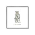 Picture of Be Brave Little Bear _GroupedProduct_Square_Mini_ _GroupedProduct_Square_Canvas_Framed_