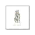 Picture of Be Brave Little Bear _GroupedProduct_Square_Mini_ _GroupedProduct_Square_Canvas_Framed_