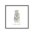 Picture of Be Brave Little Bear _GroupedProduct_Square_Mini_ _GroupedProduct_Square_Canvas_Framed_