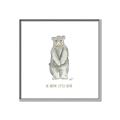 Picture of Be Brave Little Bear _GroupedProduct_Square_Mini_ _GroupedProduct_Square_Canvas_Framed_