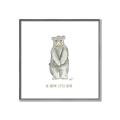 Picture of Be Brave Little Bear _GroupedProduct_Square_Mini_ _GroupedProduct_Square_Canvas_Framed_