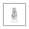 Picture of Be Brave Little Bear _GroupedProduct_Square_Mini_ _GroupedProduct_Square_Canvas_Framed_