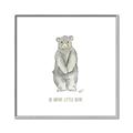 Picture of Be Brave Little Bear _GroupedProduct_Square_Mini_ _GroupedProduct_Square_Canvas_Framed_
