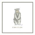 Picture of Be Brave Little Bear _GroupedProduct_Square_Mini_ _GroupedProduct_Square_Canvas_Framed_