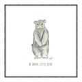 Picture of Be Brave Little Bear _GroupedProduct_Square_Mini_ _GroupedProduct_Square_Canvas_Framed_