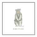 Picture of Be Brave Little Bear _GroupedProduct_Square_Mini_ _GroupedProduct_Square_Canvas_Framed_