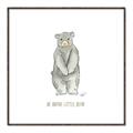 Picture of Be Brave Little Bear _GroupedProduct_Square_Mini_ _GroupedProduct_Square_Canvas_Framed_