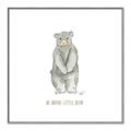 Picture of Be Brave Little Bear _GroupedProduct_Square_Mini_ _GroupedProduct_Square_Canvas_Framed_