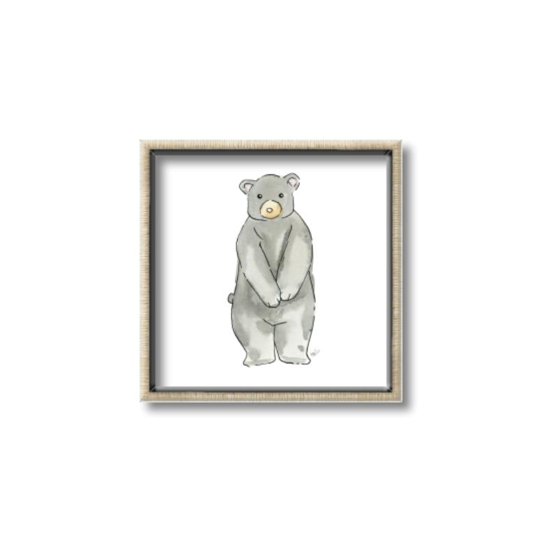 Picture of Little Bear _GroupedProduct_Square_Mini_ _GroupedProduct_Square_Canvas_Framed_
