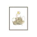Picture of Silly Ostrich  _GroupedProduct_Rectangle_Portrait_Mini_ _GroupedProduct_Rectangle_Portrait_Canvas_Framed_