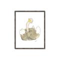 Picture of Silly Ostrich  _GroupedProduct_Rectangle_Portrait_Mini_ _GroupedProduct_Rectangle_Portrait_Canvas_Framed_
