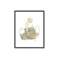 Picture of Silly Ostrich  _GroupedProduct_Rectangle_Portrait_Mini_ _GroupedProduct_Rectangle_Portrait_Canvas_Framed_