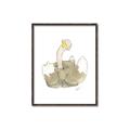Picture of Silly Ostrich  _GroupedProduct_Rectangle_Portrait_Mini_ _GroupedProduct_Rectangle_Portrait_Canvas_Framed_