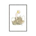 Picture of Silly Ostrich  _GroupedProduct_Rectangle_Portrait_Mini_ _GroupedProduct_Rectangle_Portrait_Canvas_Framed_