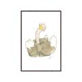 Picture of Silly Ostrich  _GroupedProduct_Rectangle_Portrait_Mini_ _GroupedProduct_Rectangle_Portrait_Canvas_Framed_