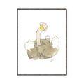Picture of Silly Ostrich  _GroupedProduct_Rectangle_Portrait_Mini_ _GroupedProduct_Rectangle_Portrait_Canvas_Framed_