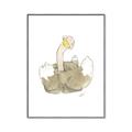 Picture of Silly Ostrich  _GroupedProduct_Rectangle_Portrait_Mini_ _GroupedProduct_Rectangle_Portrait_Canvas_Framed_