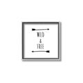 Picture of Wild & Free _GroupedProduct_Square_Mini_ _GroupedProduct_Square_Canvas_Framed_