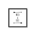 Picture of Wild & Free _GroupedProduct_Square_Mini_ _GroupedProduct_Square_Canvas_Framed_