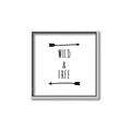 Picture of Wild & Free _GroupedProduct_Square_Mini_ _GroupedProduct_Square_Canvas_Framed_