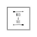 Picture of Wild & Free _GroupedProduct_Square_Mini_ _GroupedProduct_Square_Canvas_Framed_
