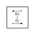 Picture of Wild & Free _GroupedProduct_Square_Mini_ _GroupedProduct_Square_Canvas_Framed_