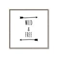 Picture of Wild & Free _GroupedProduct_Square_Mini_ _GroupedProduct_Square_Canvas_Framed_