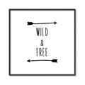 Picture of Wild & Free _GroupedProduct_Square_Mini_ _GroupedProduct_Square_Canvas_Framed_