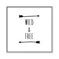 Picture of Wild & Free _GroupedProduct_Square_Mini_ _GroupedProduct_Square_Canvas_Framed_