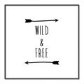 Picture of Wild & Free _GroupedProduct_Square_Mini_ _GroupedProduct_Square_Canvas_Framed_