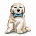 Picture of Bow Tie Golden  _GroupedProduct_Square_Mini_ _GroupedProduct_Square_Unframed_Print_Only_