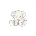 Picture of Baby Elephant _GroupedProduct_Square_Mini_ _GroupedProduct_Square_Unframed_Print_Only_