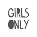 Picture of Girls Only _GroupedProduct_Square_Mini_ _GroupedProduct_Square_Unframed_Print_Only_