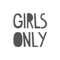 Picture of Girls Only _GroupedProduct_Square_Mini_ _GroupedProduct_Square_Unframed_Print_Only_