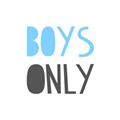 Picture of Boys Only Blue _GroupedProduct_Square_Mini_ _GroupedProduct_Square_Unframed_Print_Only_