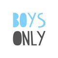 Picture of Boys Only Blue _GroupedProduct_Square_Mini_ _GroupedProduct_Square_Unframed_Print_Only_