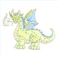 Picture of Dragon  _GroupedProduct_Square_Mini_ _GroupedProduct_Square_Unframed_Print_Only_