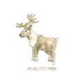 Picture of Wild little Caribou _GroupedProduct_Square_Mini_ _GroupedProduct_Square_Unframed_Print_Only_