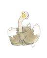 Picture of Silly Ostrich  _GroupedProduct_Rectangle_Portrait_Mini_ _GroupedProduct_Rectangle_Portrait_Unframed_Print_Only_