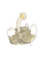 Picture of Silly Ostrich  _GroupedProduct_Rectangle_Portrait_Mini_ _GroupedProduct_Rectangle_Portrait_Unframed_Print_Only_