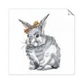 Picture of Baby Grey Bunny _GroupedProduct_Square_Mini_ _GroupedProduct_Square_Unframed_Print_Only_