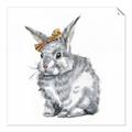 Picture of Baby Grey Bunny _GroupedProduct_Square_Mini_ _GroupedProduct_Square_Unframed_Print_Only_